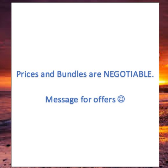 Prices and Offers are NEGOTIABLE - Picture 1 of 1